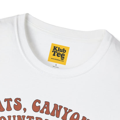 Cats Canyons & Country Roads T-Shirt - Western Style