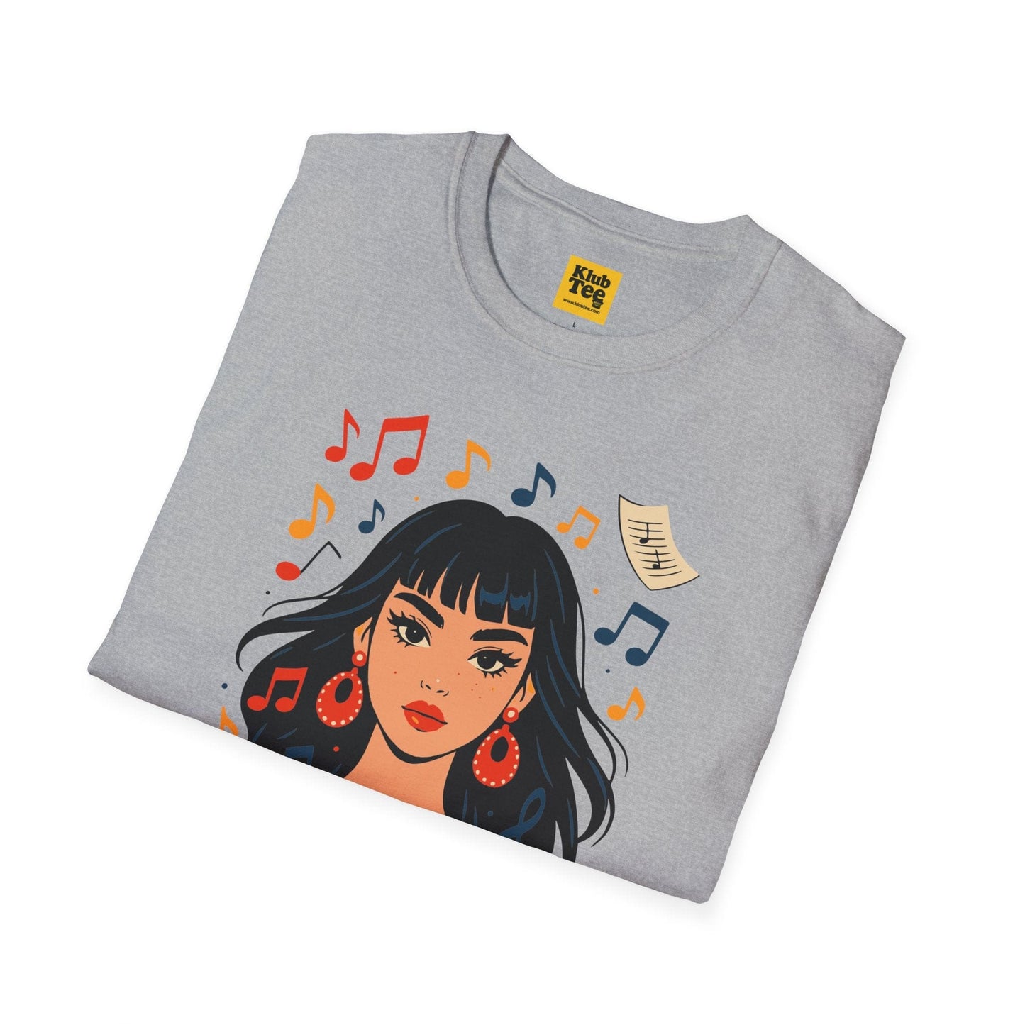 Music Notes & Sheets T-Shirt - Artistic Design