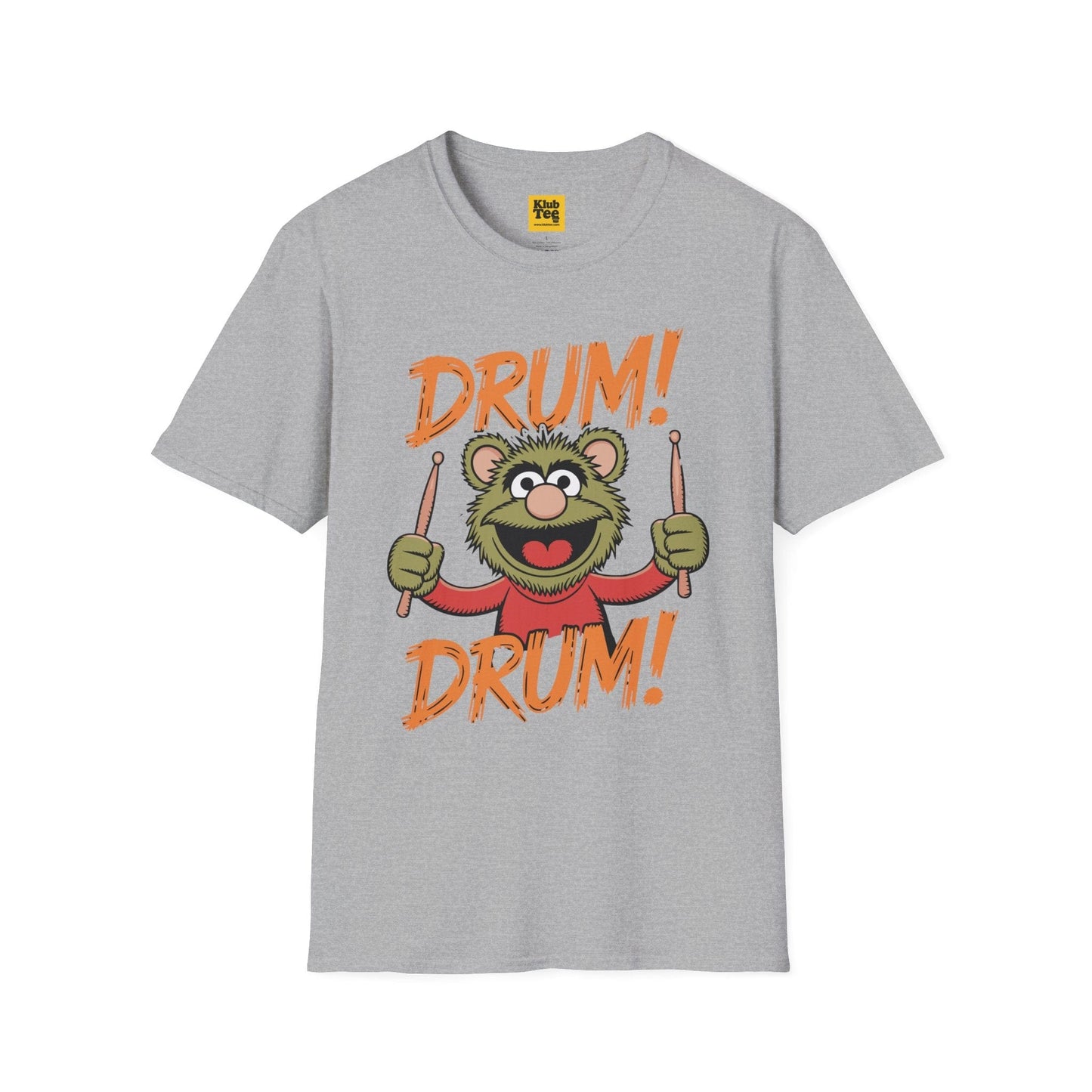 Playful Drums T-Shirt - Fun Percussion Design
