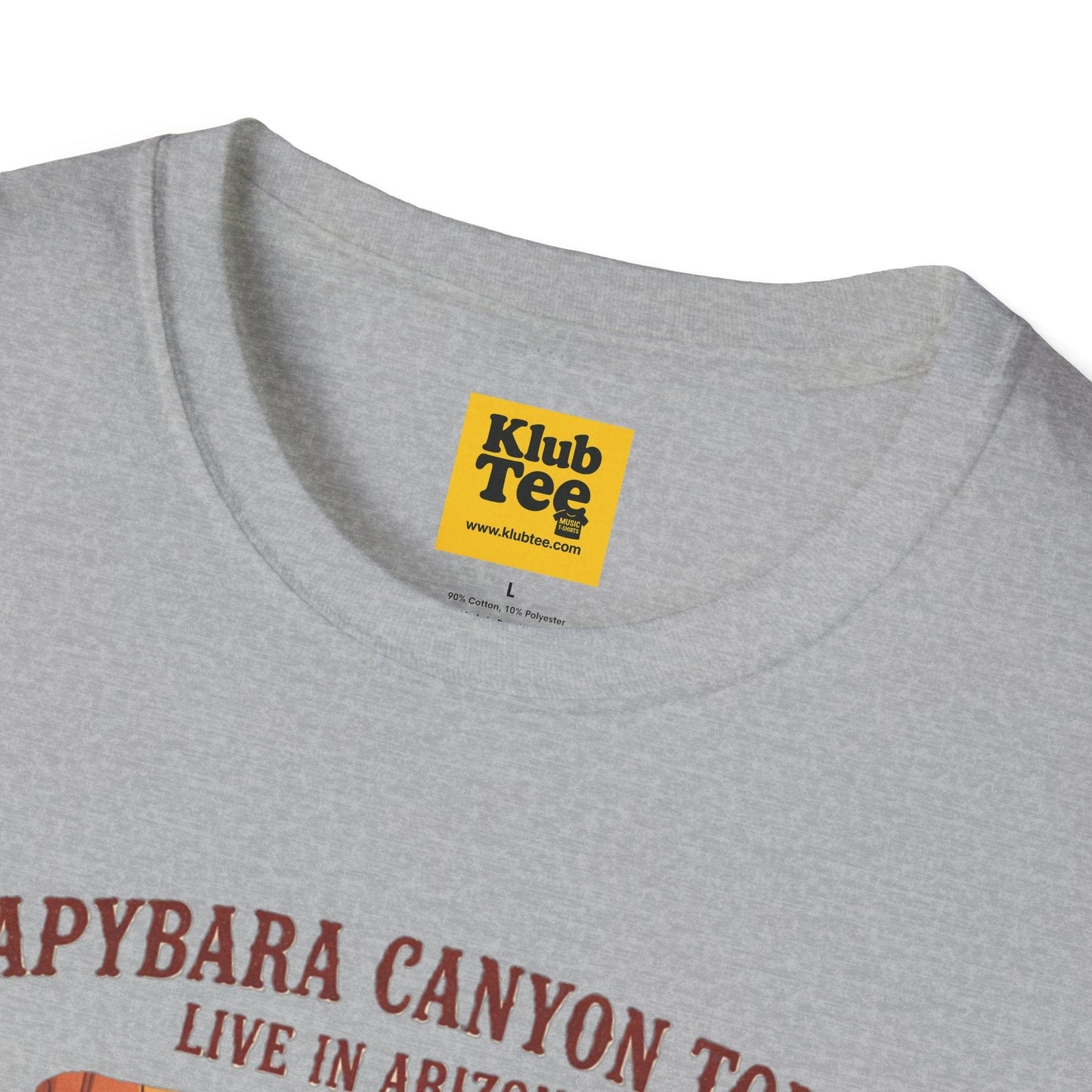 Capybara Canyon Tour T-Shirt - Arizona Adventure Tee