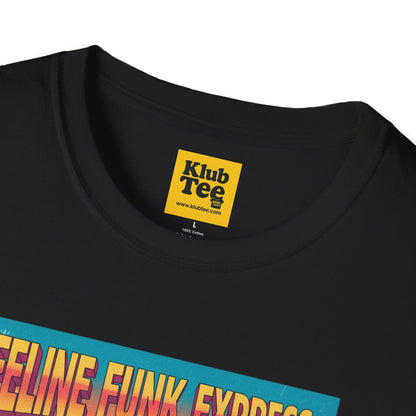 Feline Funk Express T-Shirt - Cat Lover Vintage Tee