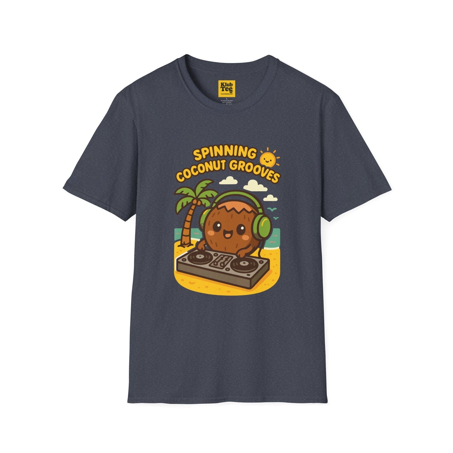 Coconut Grooves T-Shirt - Summer Party Vibes
