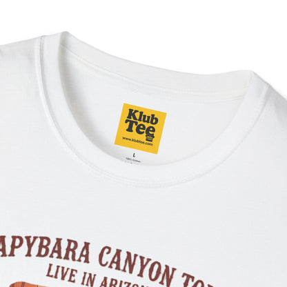 Capybara Canyon Tour T-Shirt - Arizona Adventure Tee