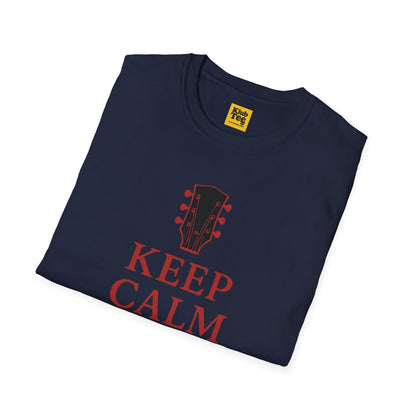 Guitarist Keep Calm T-Shirt - Guitar Humor