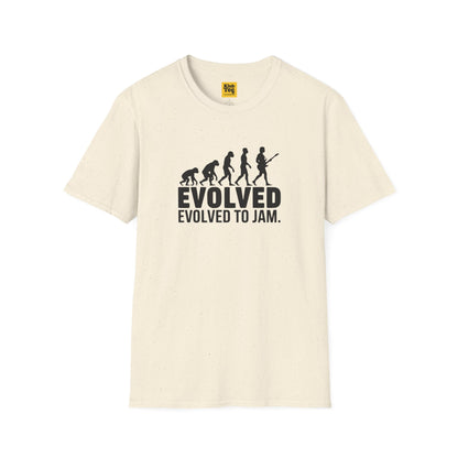 Evolved to Jam T-Shirt - Music Evolution