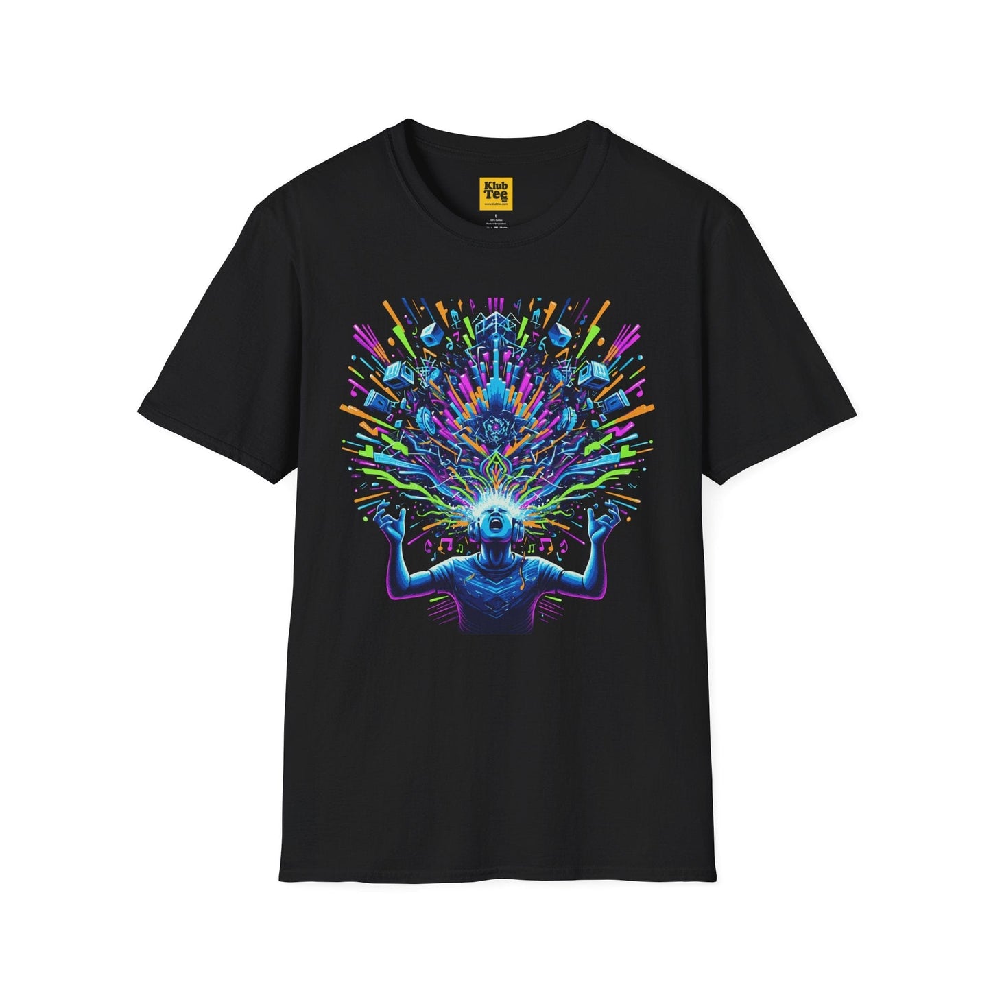 Vibrant Mind Explosion T-Shirt - Artistic