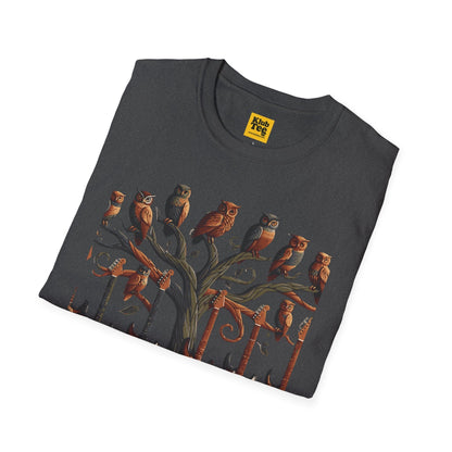 Whimsical Guitar Tree T-Shirt - Nature Music