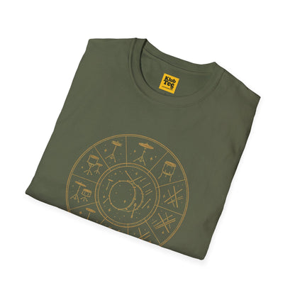 Born Under Sign of Groove T-Shirt - Astrology Music