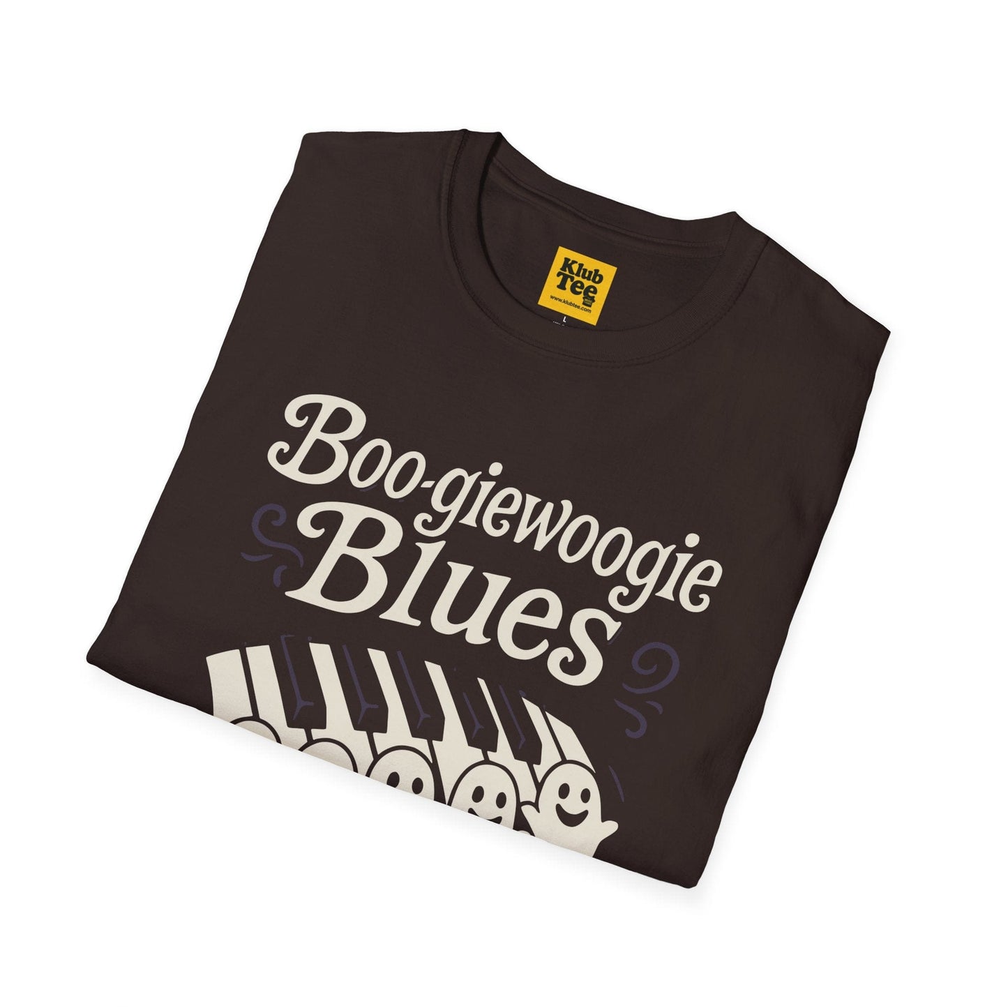 Boo-giewoogie Blues Halloween T-Shirt - Ghostly Rhythm