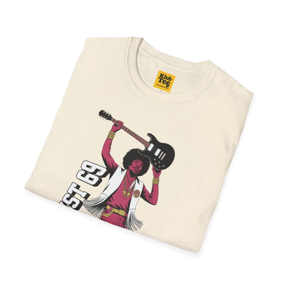 August 69 Guitar Rock Tee | Retro Musician Graphic