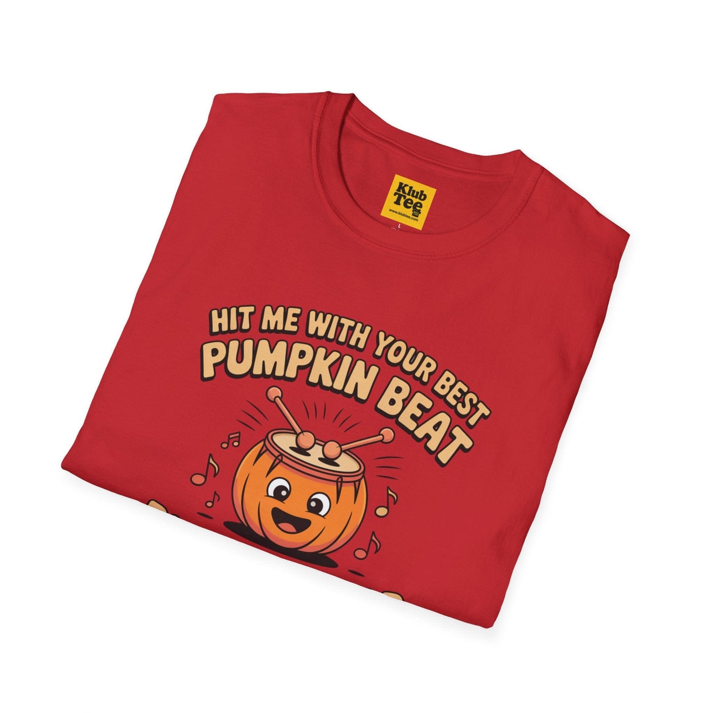 Pumpkin Beat Halloween T-Shirt - Funny Music Tee