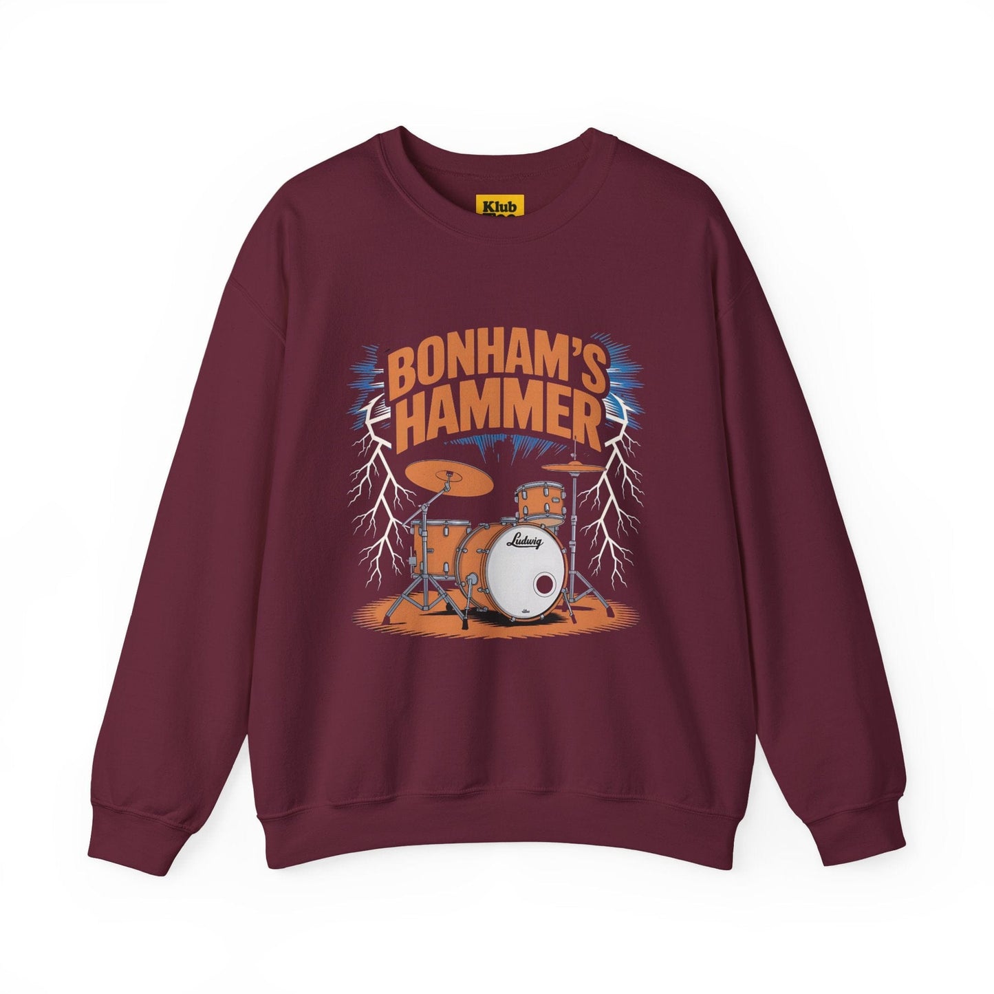 Bonham's Hammer Sweatshirt - Gift for Drummers
