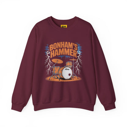 Bonham's Hammer Sweatshirt - Gift for Drummers