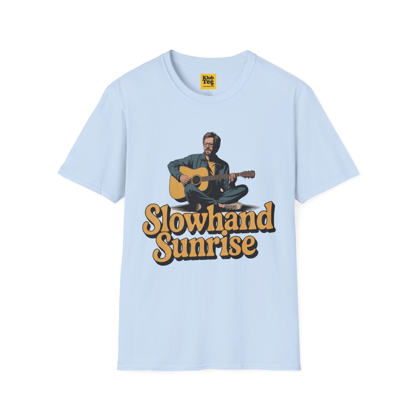 Slowhand Sunrise Guitarist T-Shirt | Vintage Clapton Tee