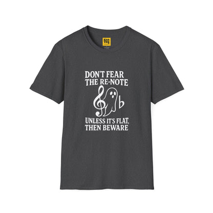 Ghostly Music Humour T-Shirt - Halloween Musician Gift