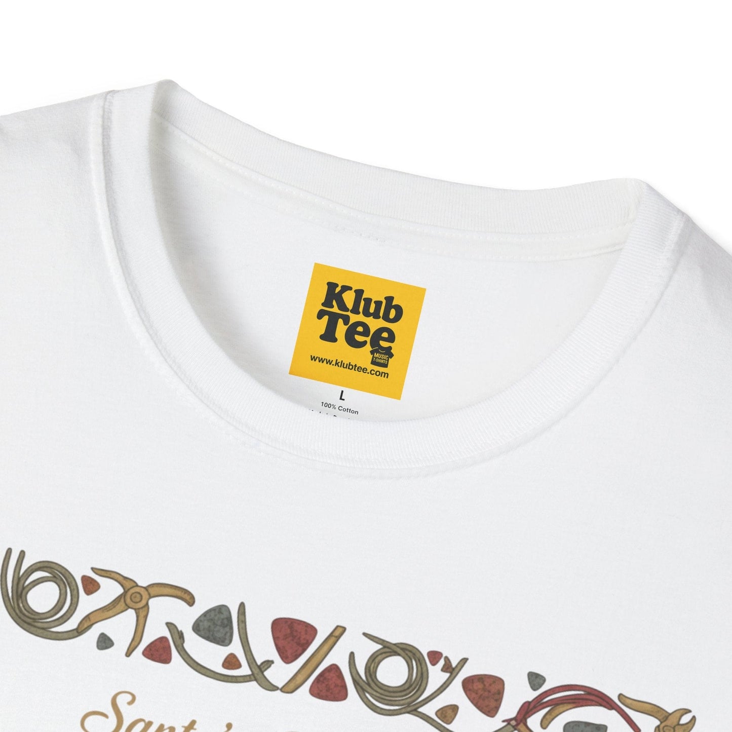 Santa's Guitar Workshop T-Shirt - Christmas Music