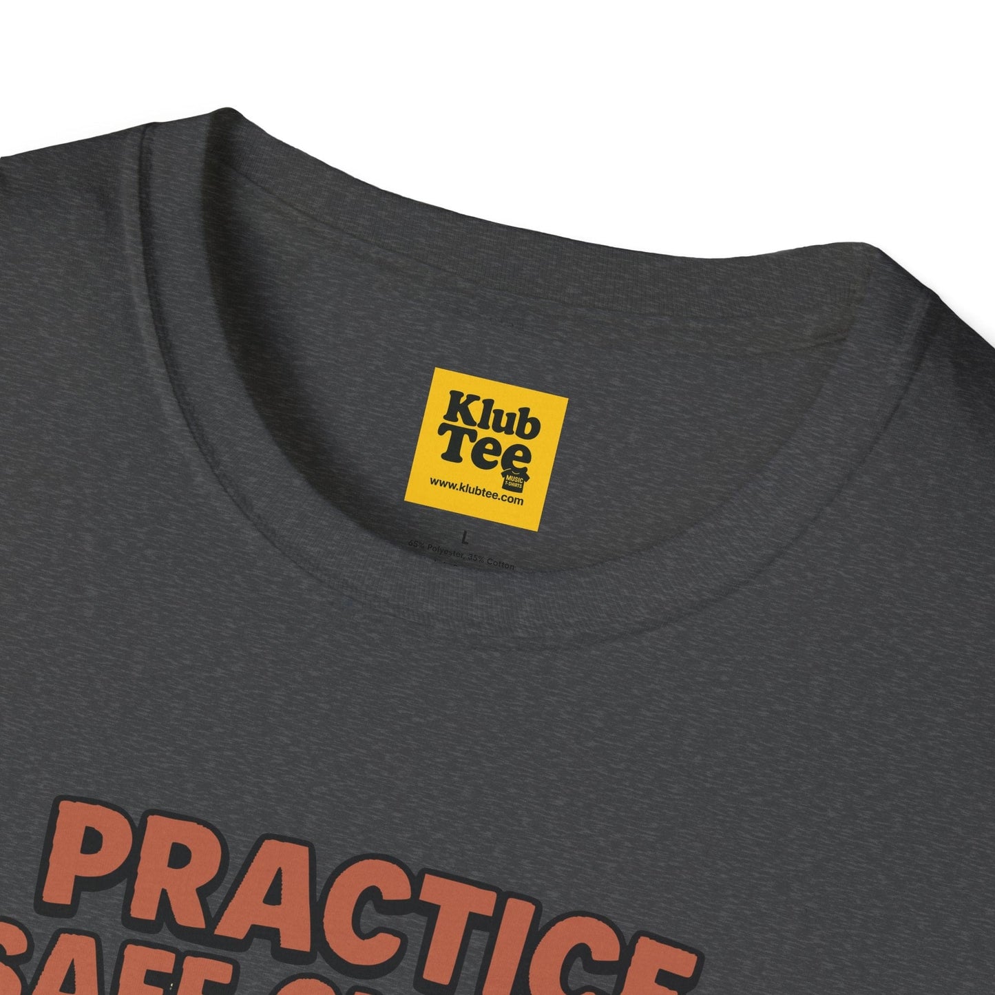 Practice Safe Chords T-Shirt - Guitar Humor
