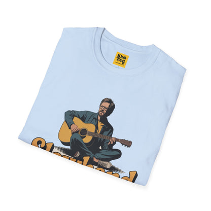 Slowhand Sunrise Guitarist T-Shirt | Vintage Clapton Tee