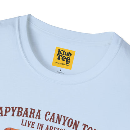 Capybara Canyon Tour T-Shirt - Arizona Adventure Tee