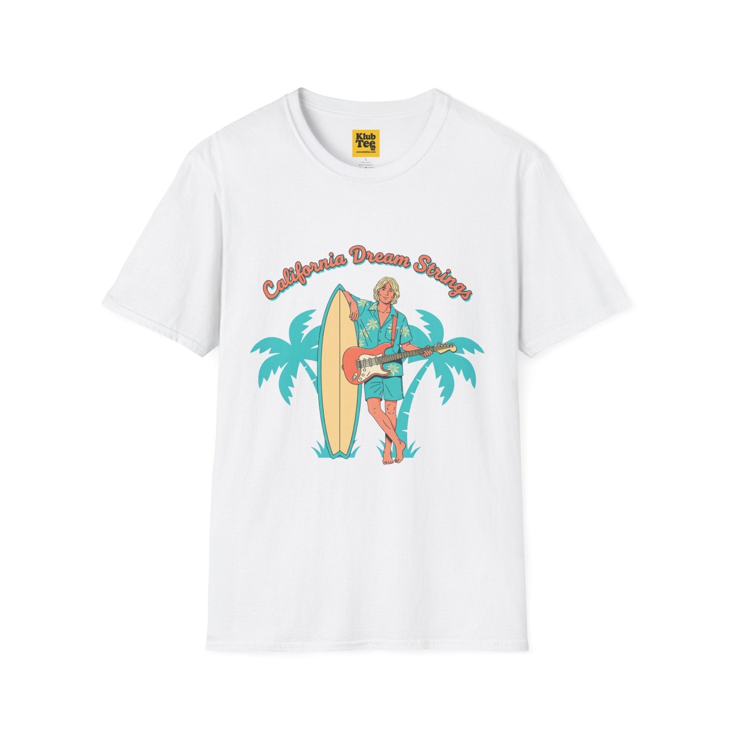 California Dreamin' Surf T-Shirt - Beach Vibes Tee