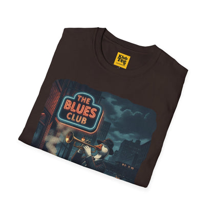 Vintage Blues Club T-Shirt - Retro Band Tee