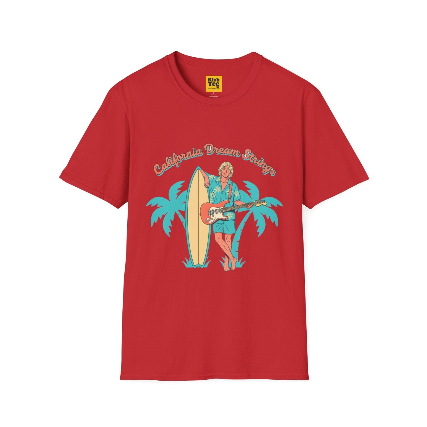 California Dreamin' Surf T-Shirt - Beach Vibes Tee