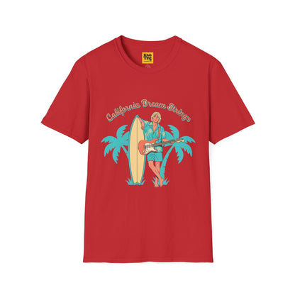 California Dreamin' Surf T-Shirt - Beach Vibes Tee