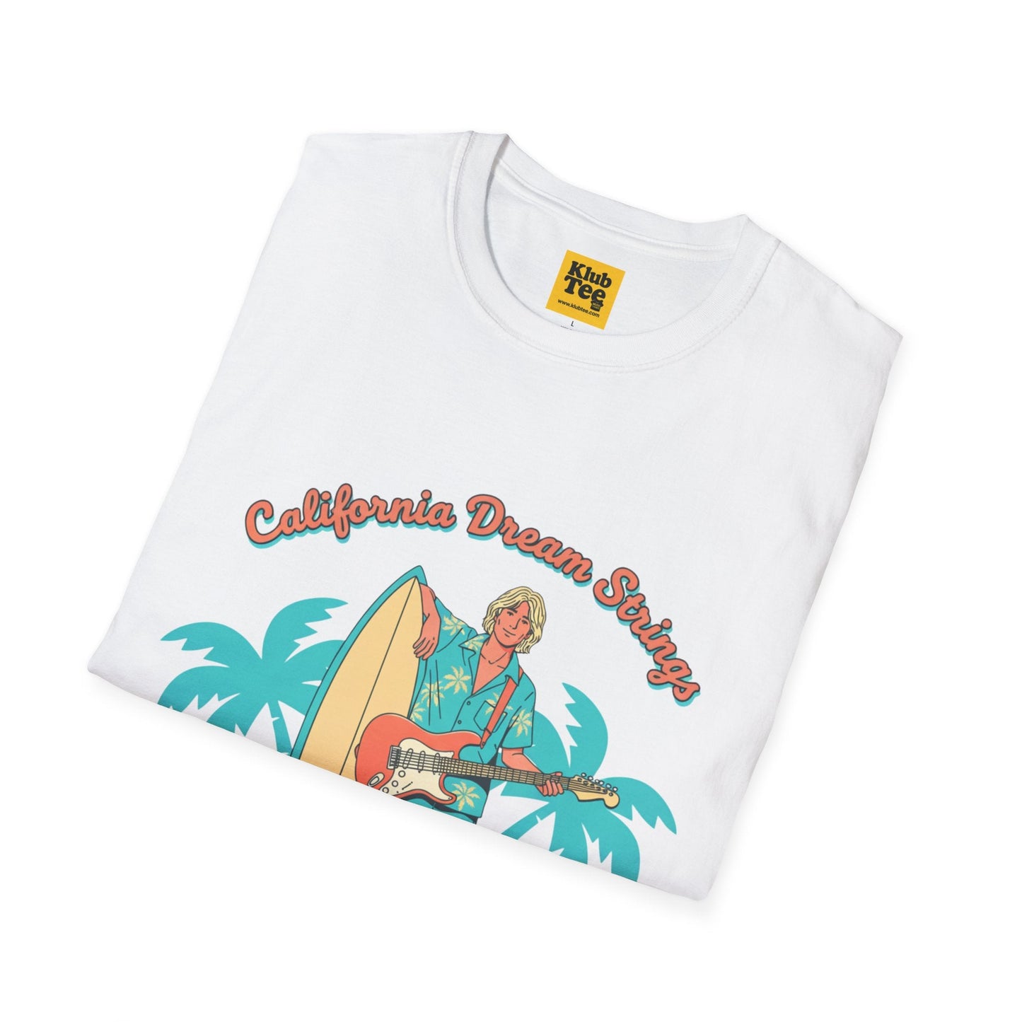 California Dreamin' Surf T-Shirt - Beach Vibes Tee