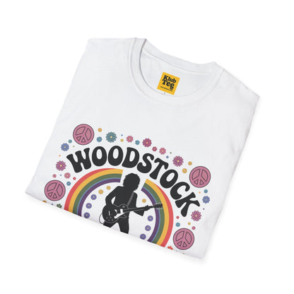 Woodstock Never Ends T-Shirt | Retro Guitar Festival Tee