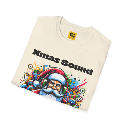 Xmas Sound T-Shirt - Festive Holiday Music Vibe