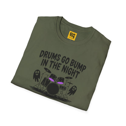 Spooky Drummer T-Shirt - Halloween Music Tee