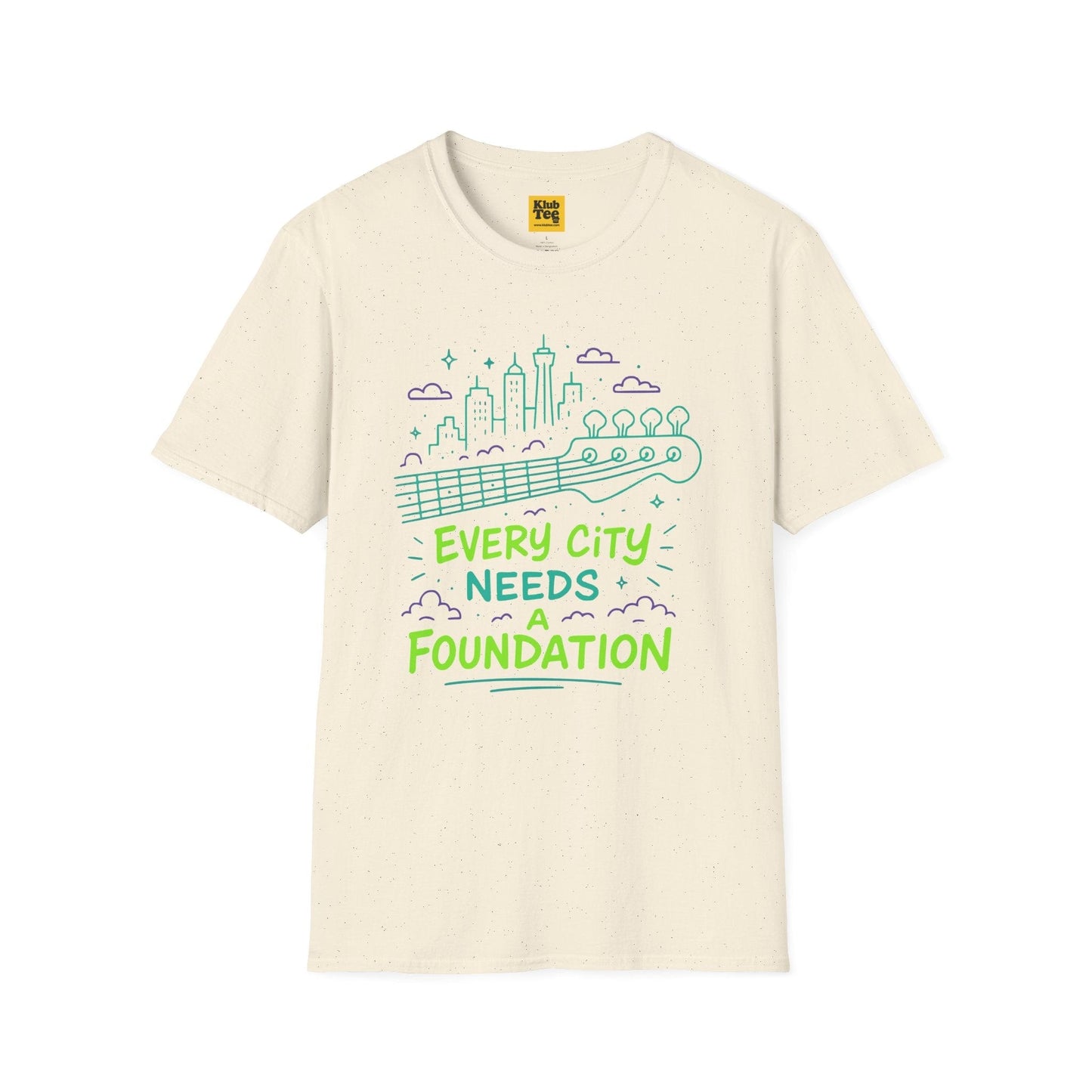 Every City Needs Foundation T-Shirt - Music Quote