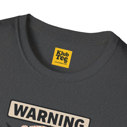 Warning SLAP Bass T-Shirt - Funny Musician Tee