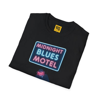 Midnight Blues Motel T-Shirt - Vintage Blues Tee