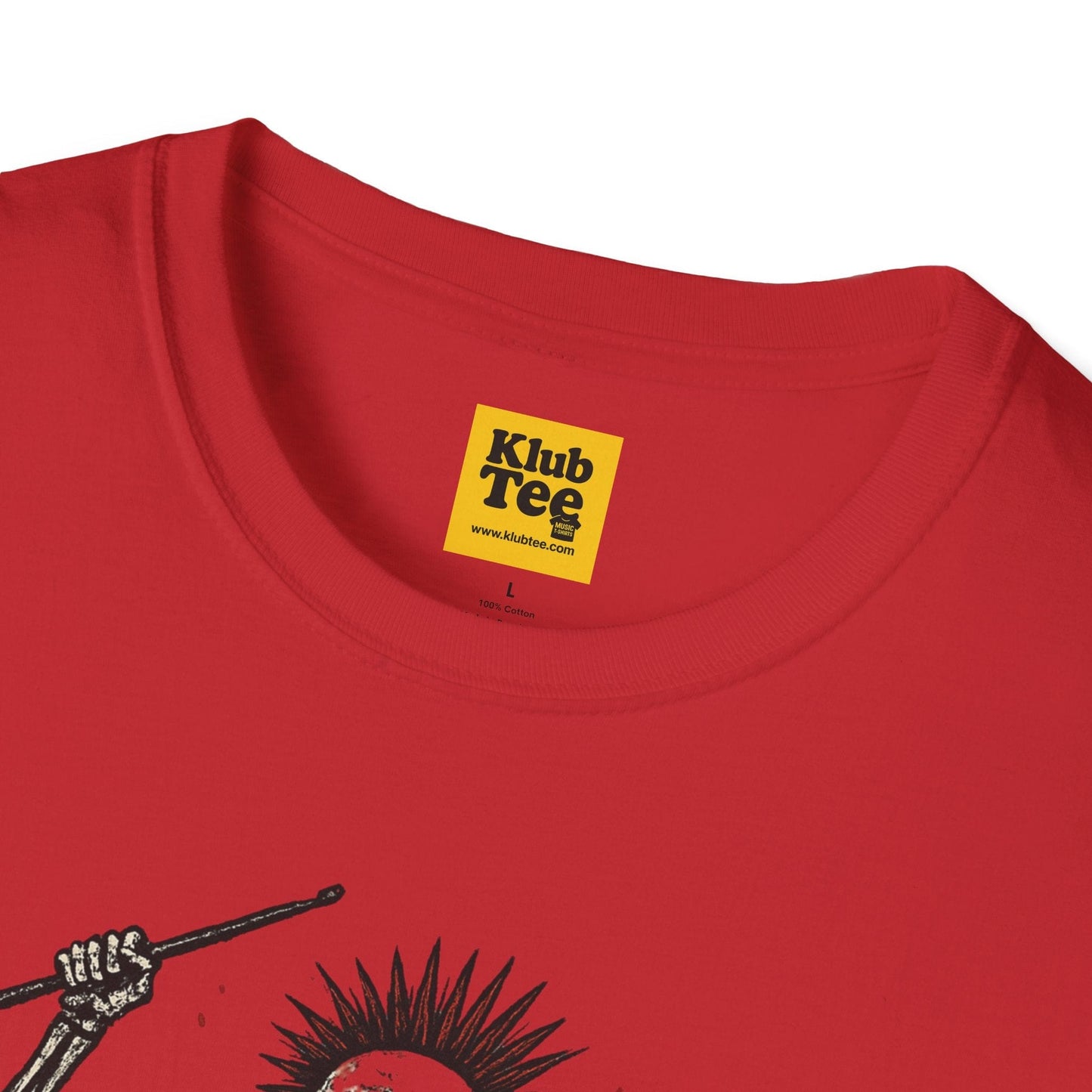 Rockin' Skeleton Drummer T-Shirt - Attitude Design
