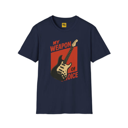 My Weapon of Choice T-Shirt - Guitar Pride