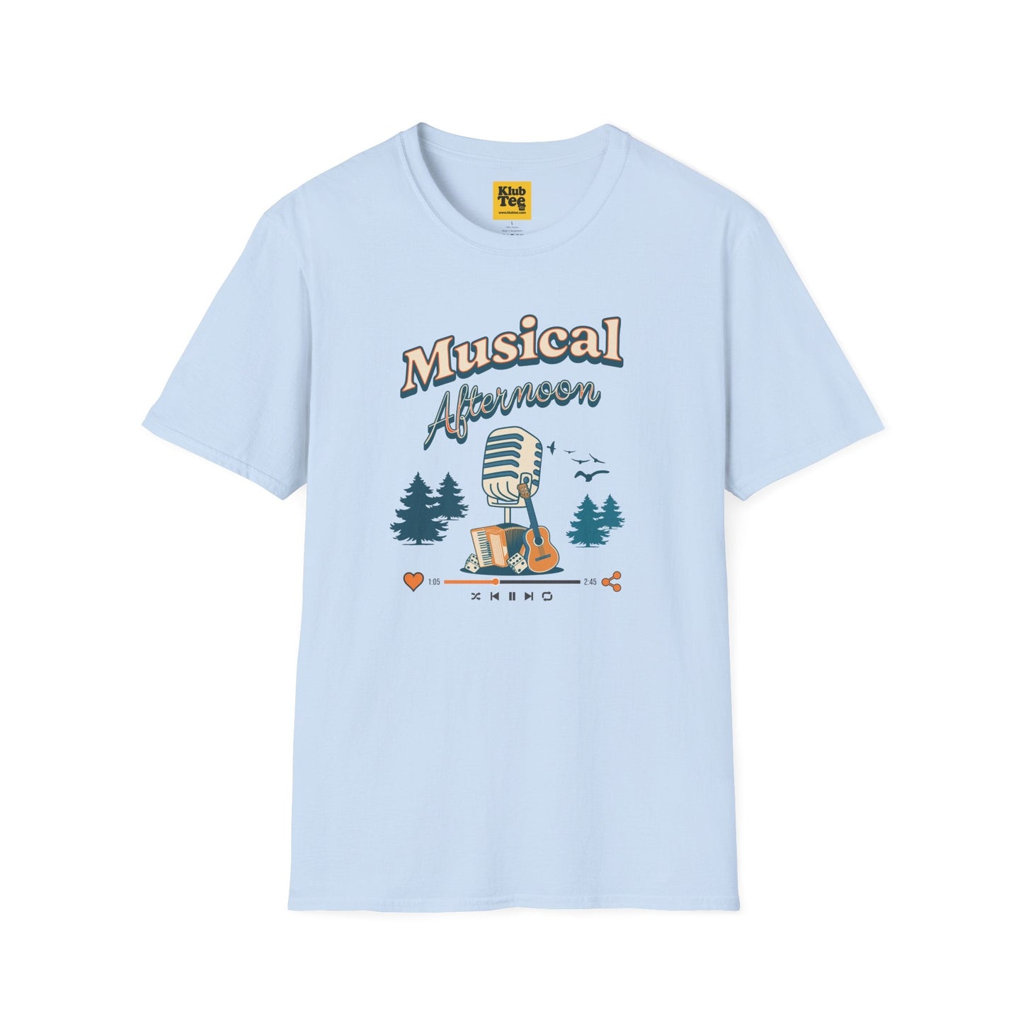 Musical Afternoon T-Shirt - Relaxed Music Vibes