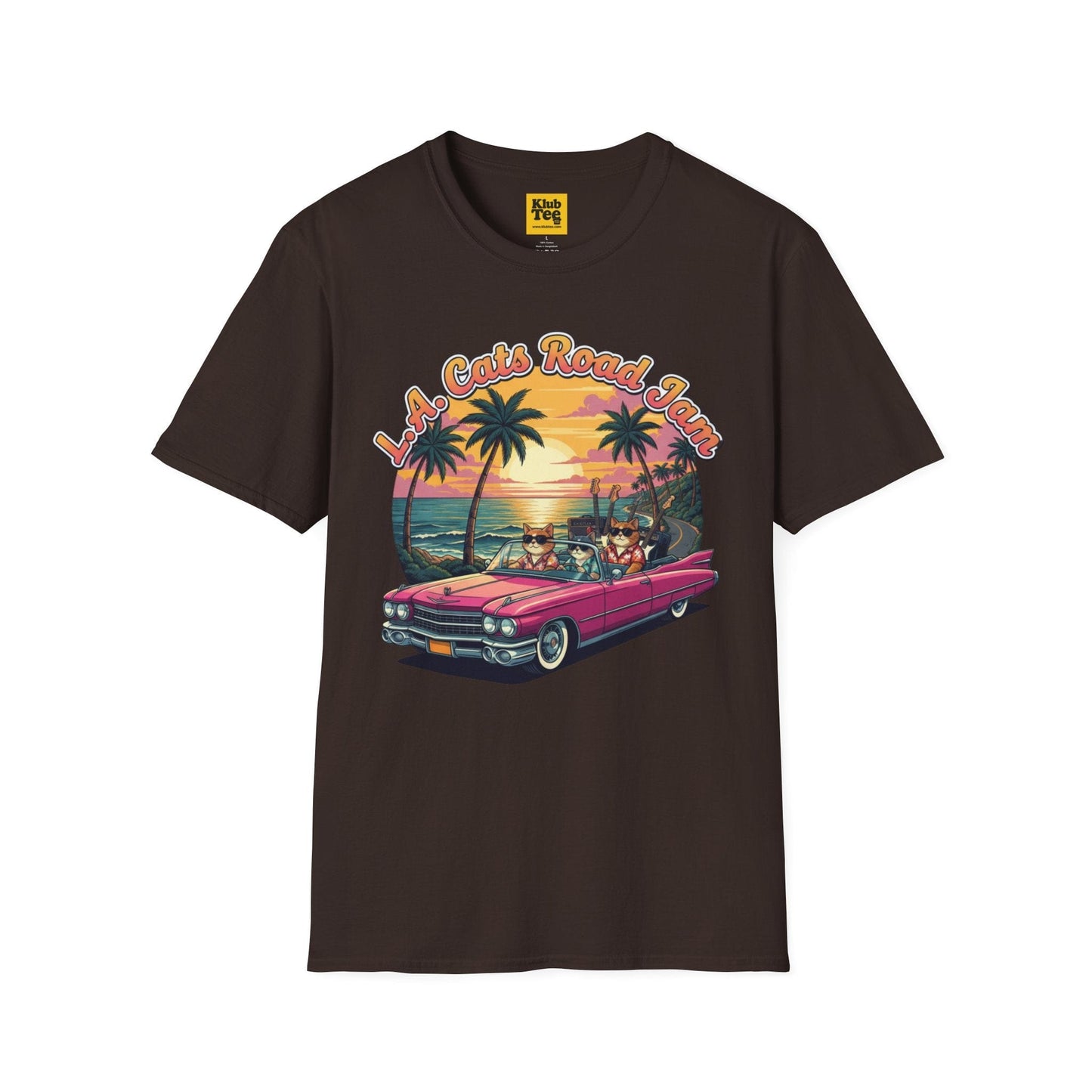Retro LA Beach Vibes T-Shirt - Summer Vacation Tee