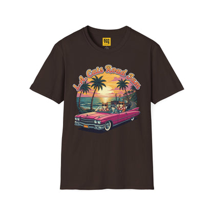 Retro LA Beach Vibes T-Shirt - Summer Vacation Tee
