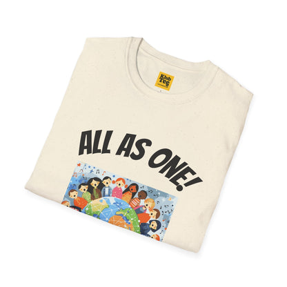 All As One T-Shirt - Global Unity Music