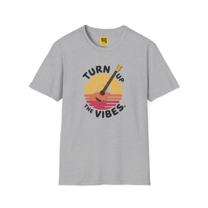 Retro Vibes Guitar T-Shirt - Vintage Style