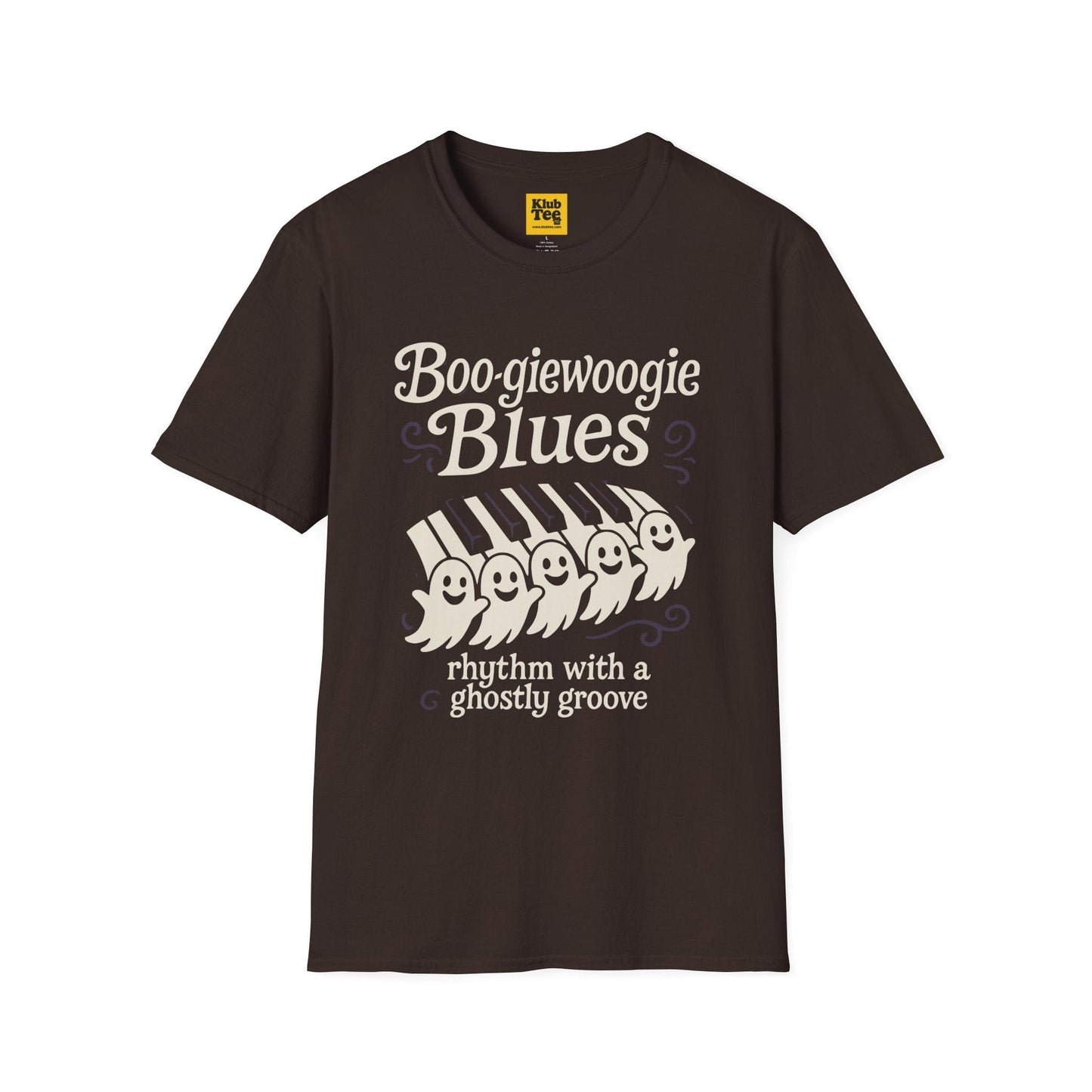 Boo-giewoogie Blues Halloween T-Shirt - Ghostly Rhythm