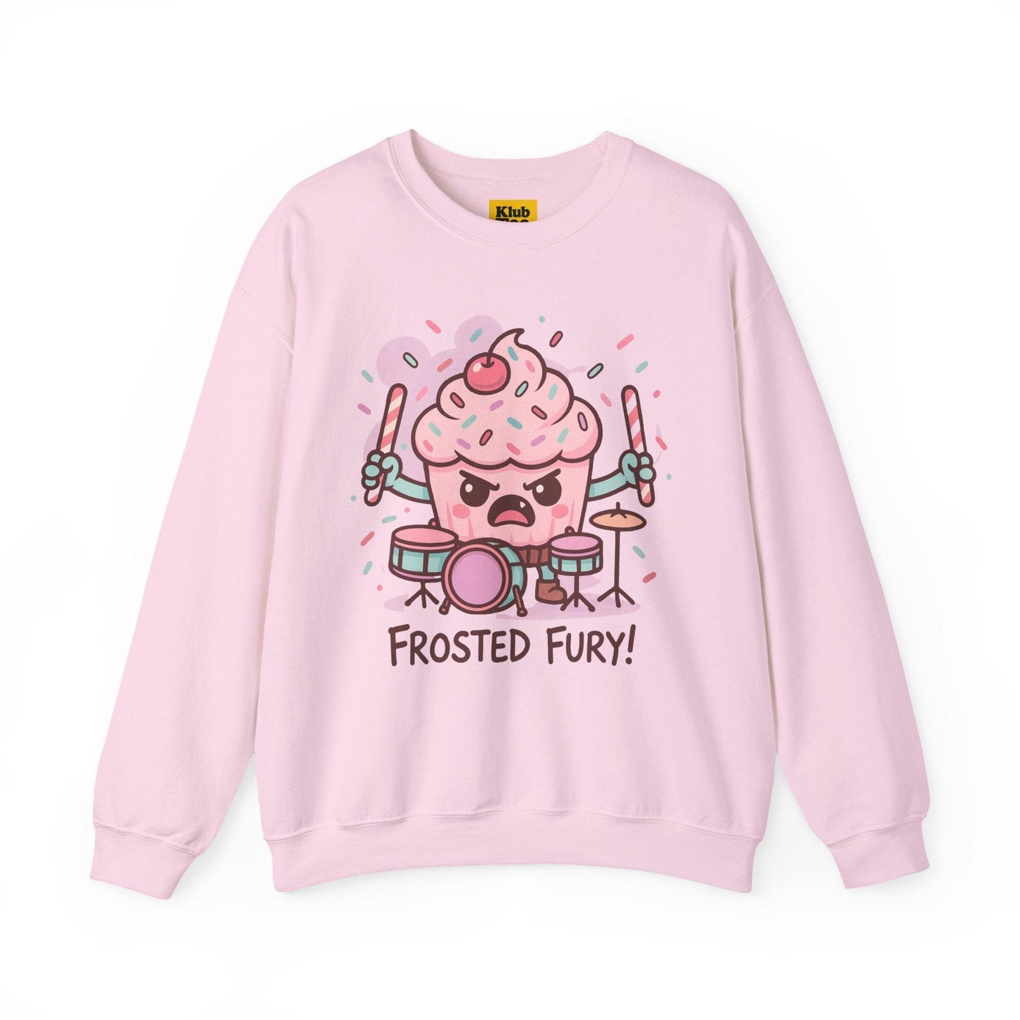 Frosted Fury Sweatshirt - Cute Dessert Graphic Tee