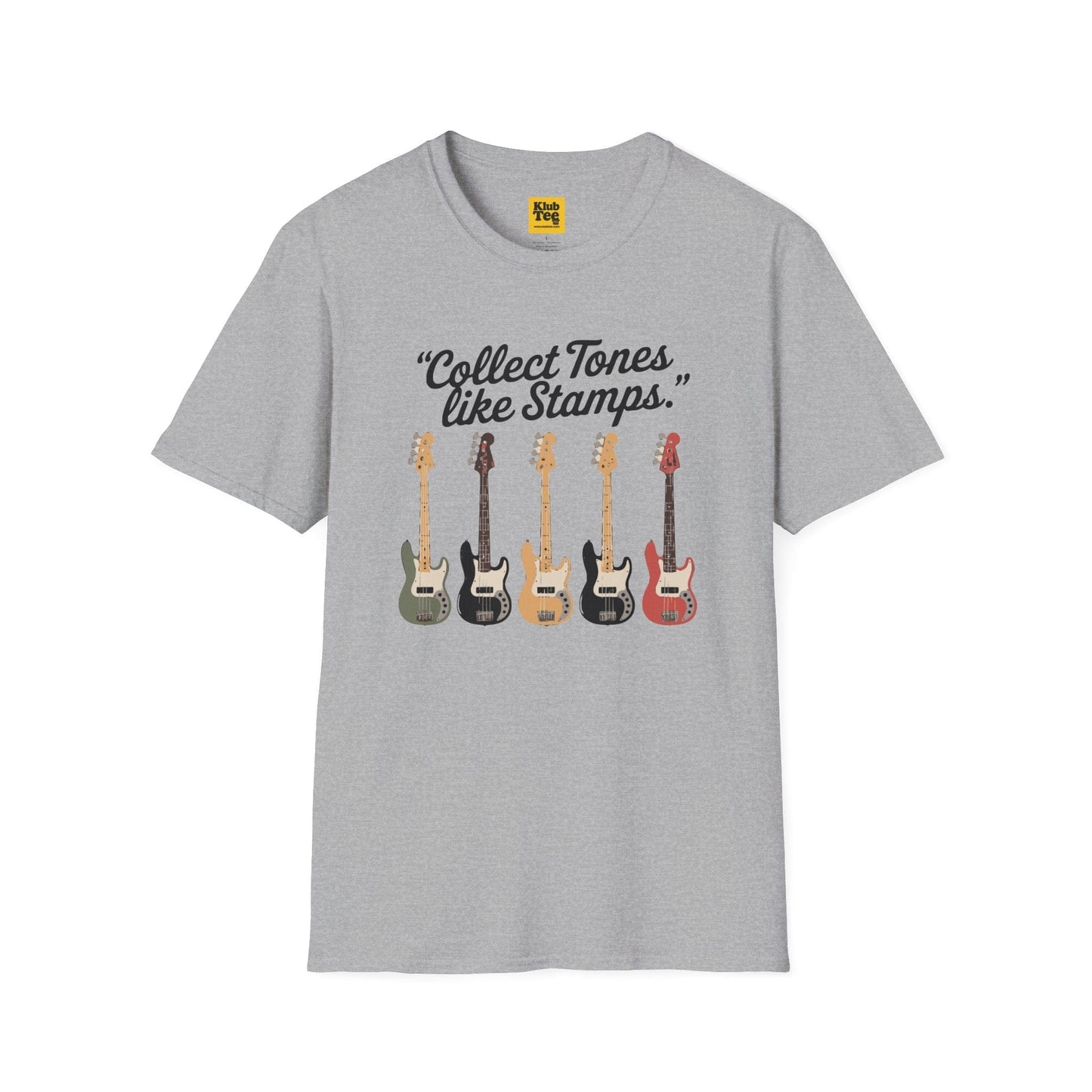Collect Tones Like Stamps T-Shirt - Music Quote