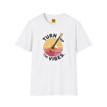 Retro Vibes Guitar T-Shirt - Vintage Style