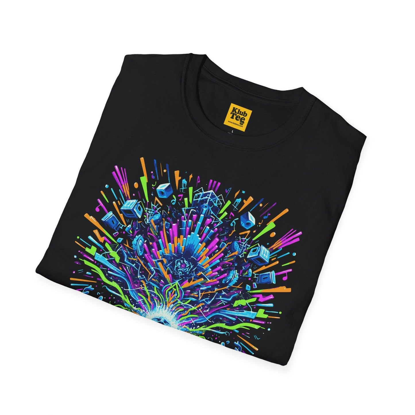 Vibrant Mind Explosion T-Shirt - Artistic
