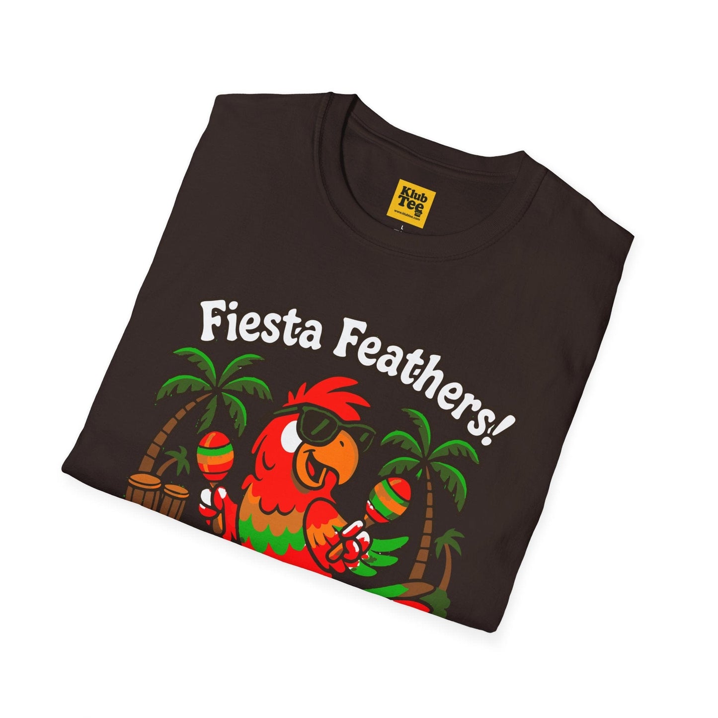 Fiesta Feathers T-Shirt - Tropical Parrot