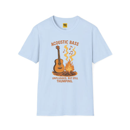 Acoustic Bass T-Shirt - Unplugged Sound