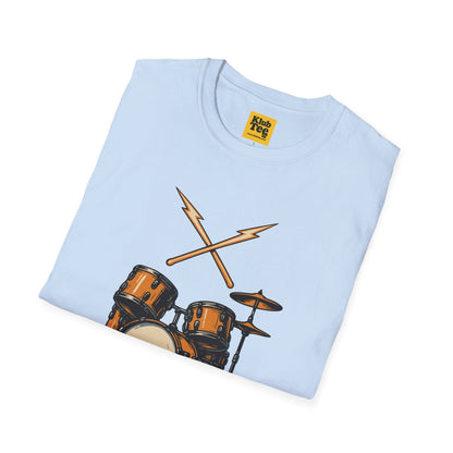 Heavy Like Hammer T-Shirt - Drummer Motto