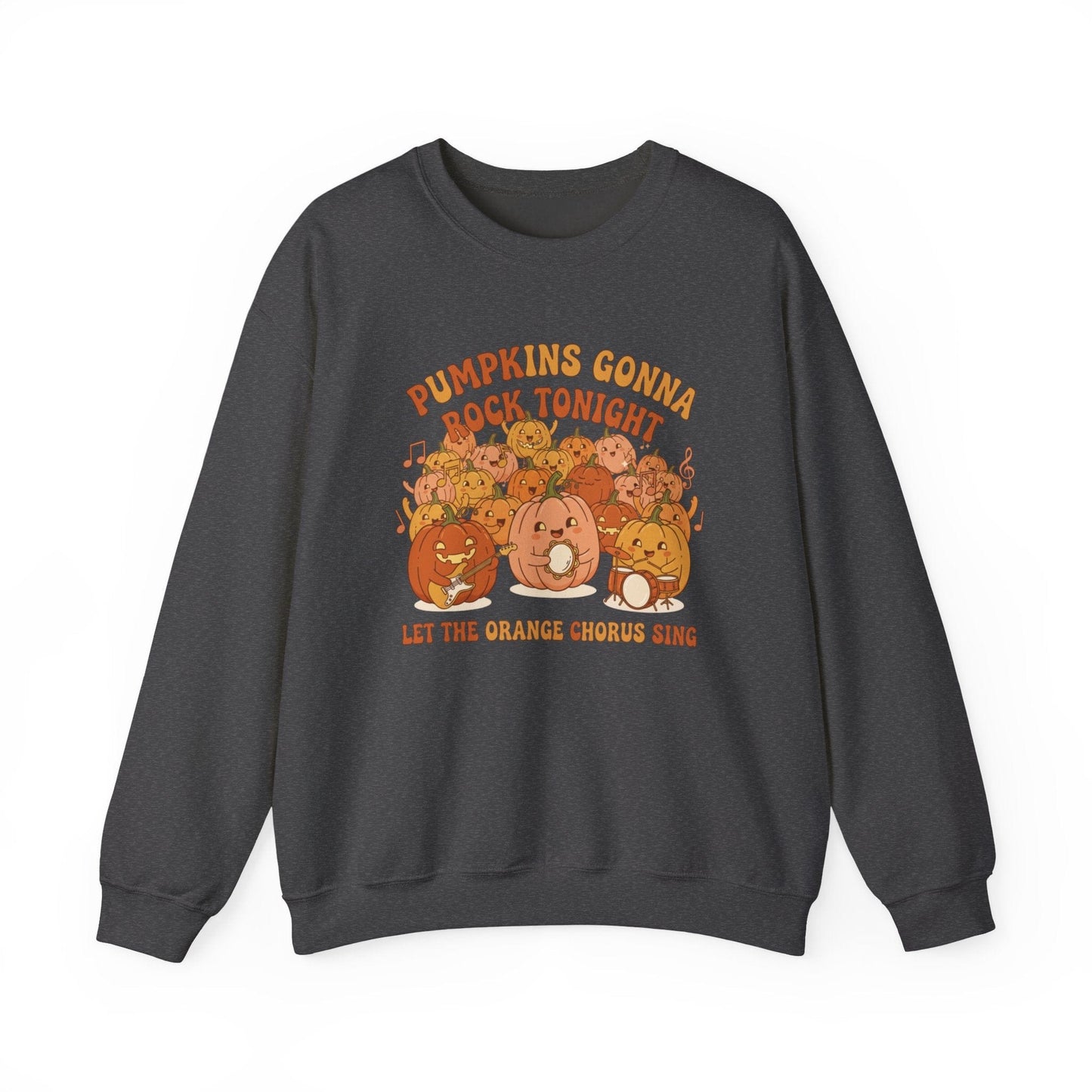 Cozy Pumpkin Sweatshirt - Fall Halloween Fashion